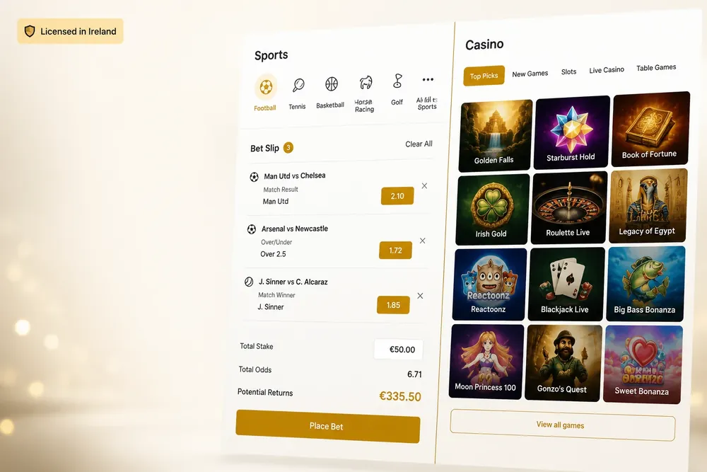 Novibet — casino and sportsbook lobby